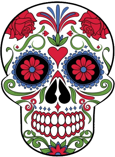 Sugar-skull Рисунок для вышивки Sugar-skull